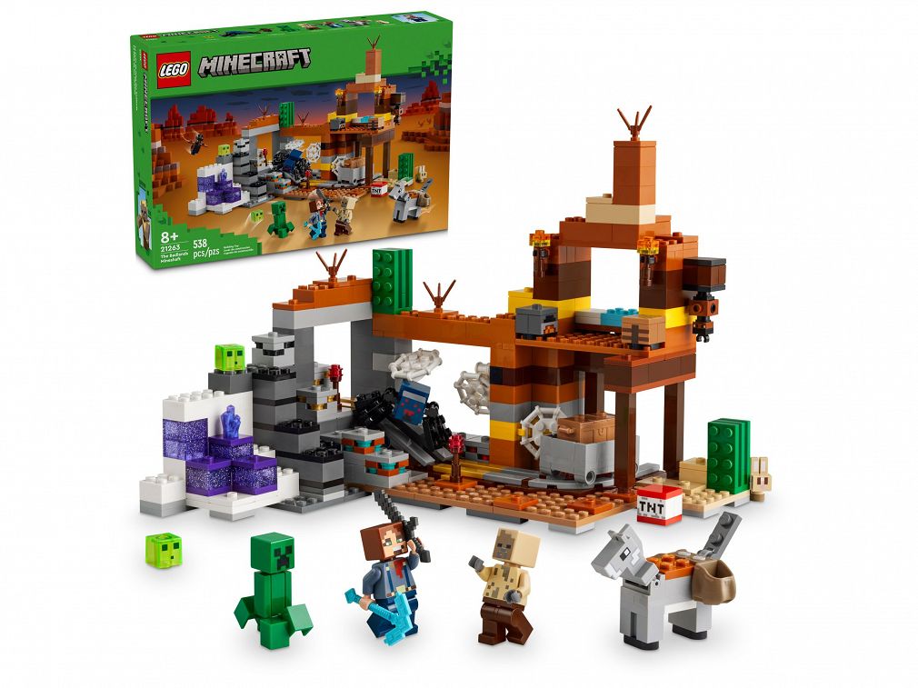 Lego Minecraft - Kopalnia W Badlandach 21263