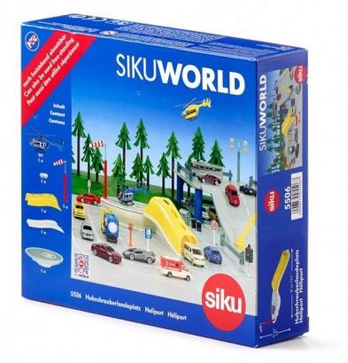 Siku World Helikopter Z Lądowiskiem  5506