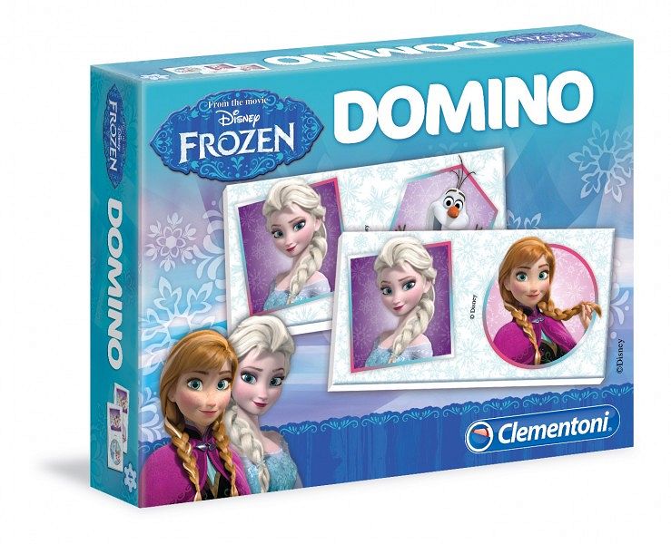 Clementoni Domino Kraina Lodu 13486