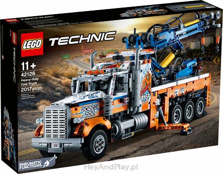 Lego Techic Ciężki Samochód Pomocy Drogowej 42128