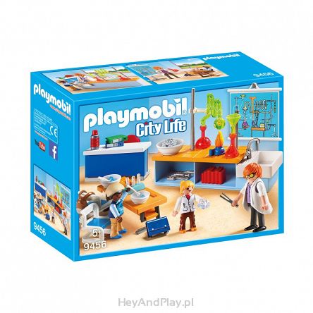Playmobil Sala do Lekcji Chemii 9456