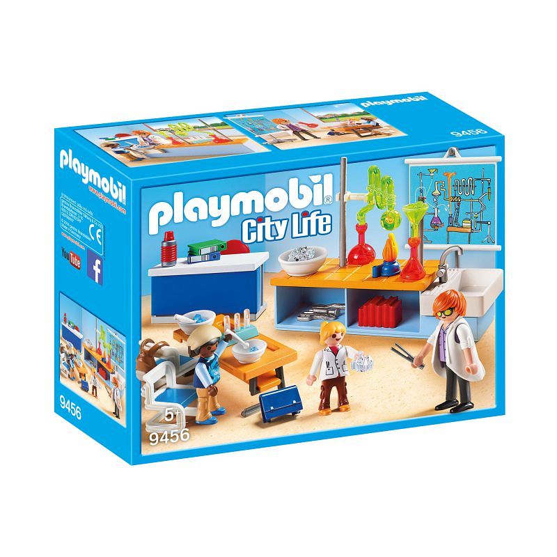 Playmobil Sala do Lekcji Chemii 9456