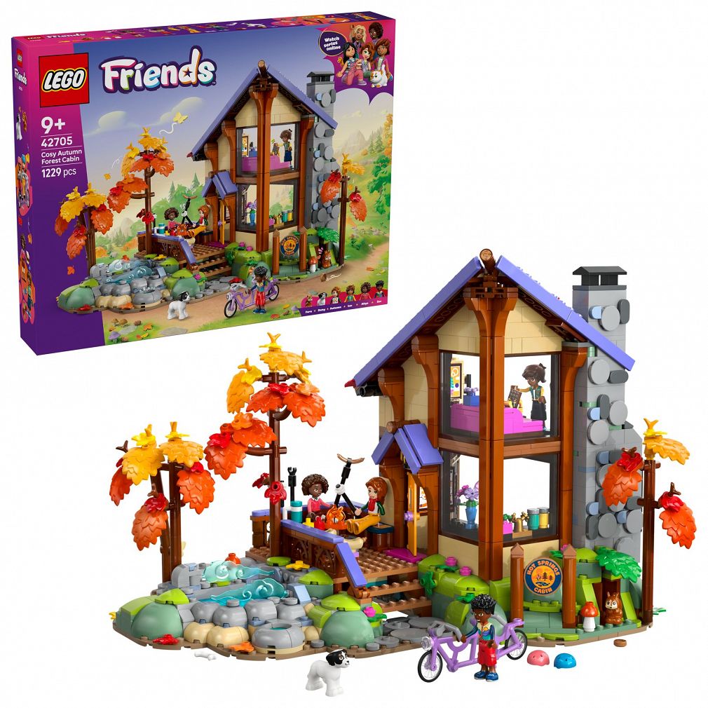 LEGO® 42705 Friends - Jesienna Leśna Chatka