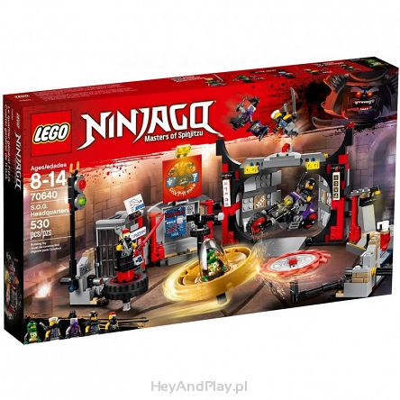 Lego Ninjago Kwatera Główna S.O.G 70640