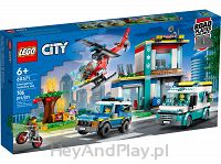 Lego City Parking Dla Pojazdów Uprzywilejowanych 60371