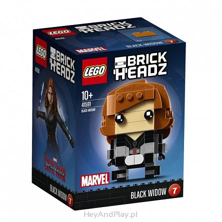 LEGO BRICK HEADZ Black Widow 41591
