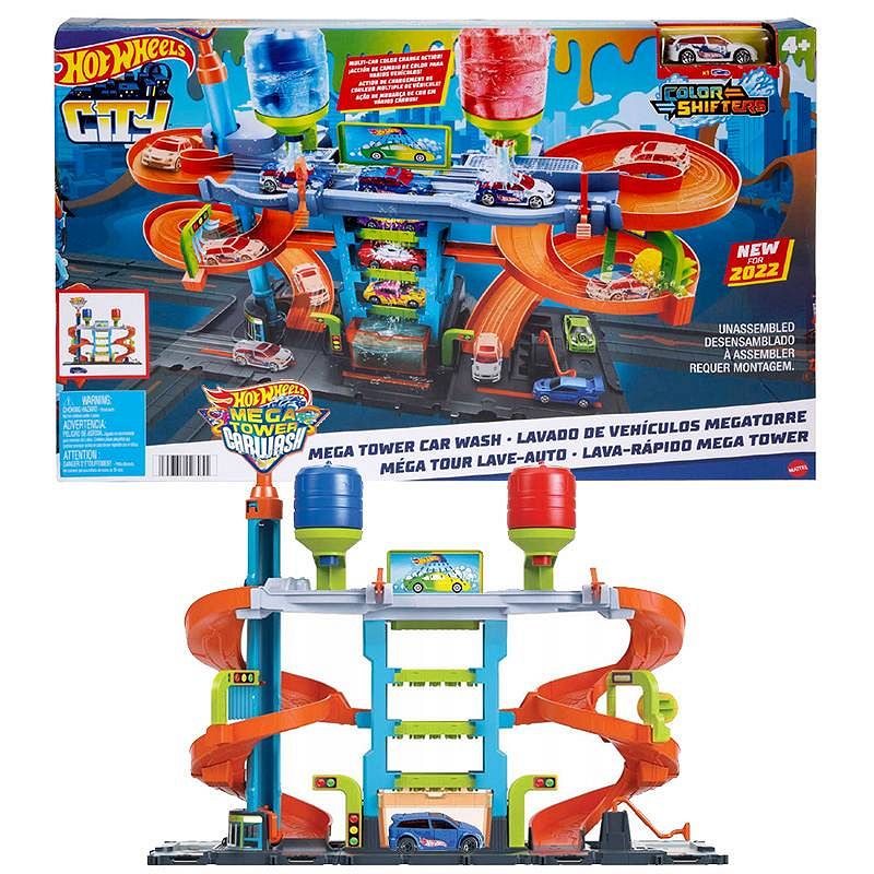 Hot Wheels - Color Shifters Zakręcona Megamyjnia