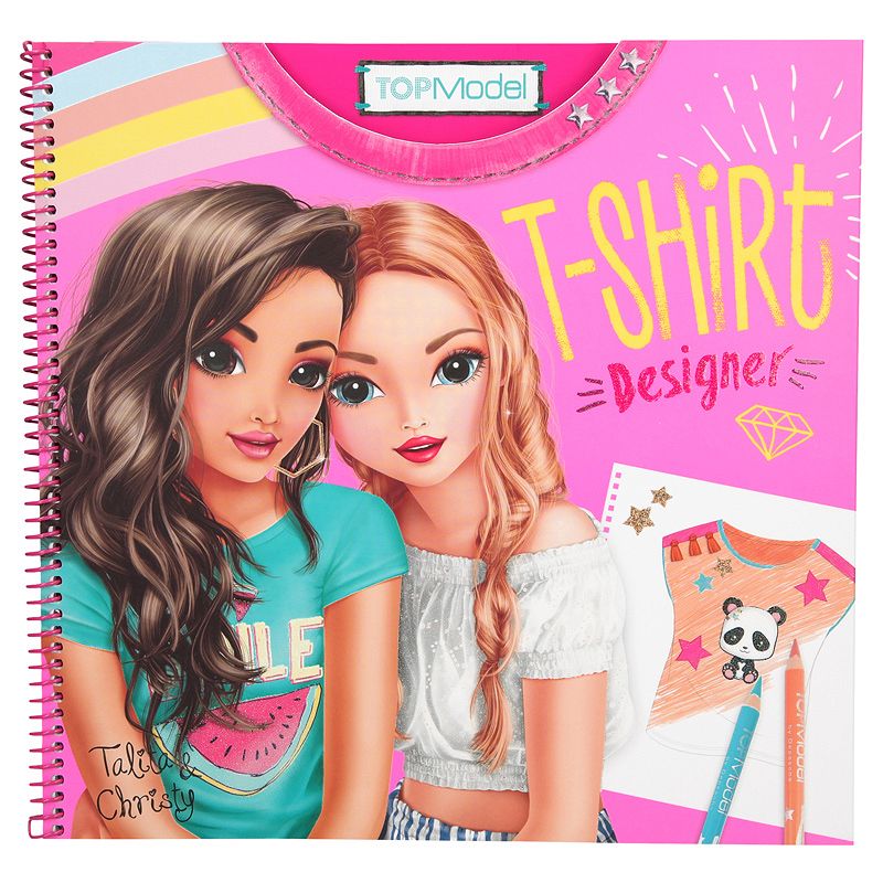 Top Model T-Shirt Designer Kreatywny Zestaw z Naklejkami 10369A