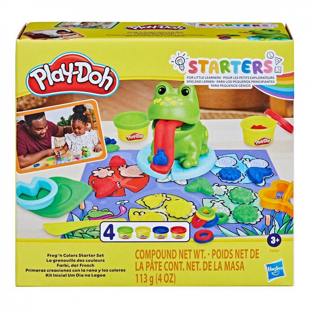 Play-Doh Starters żaba i nauka kolorów Hasbro