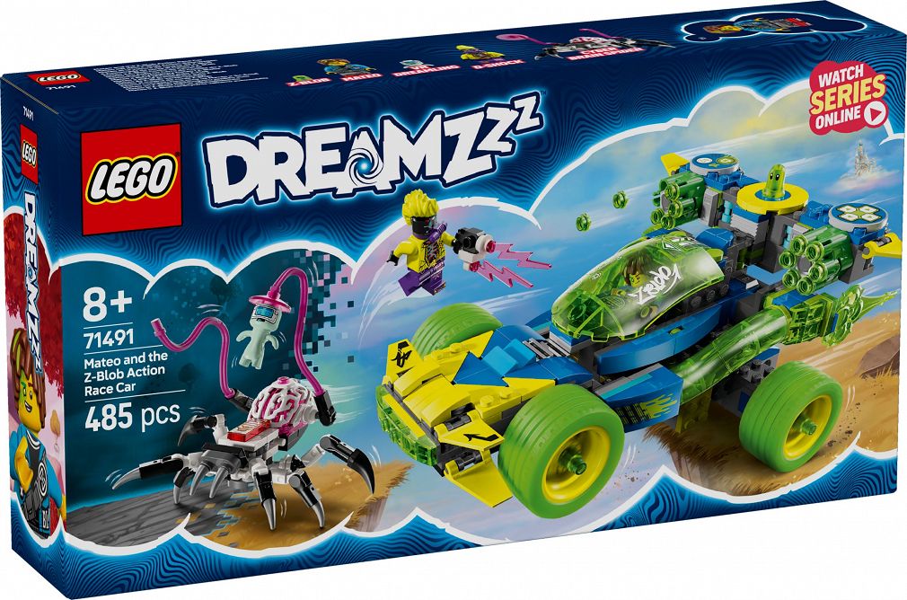 LEGO 71491 DREAMZzz - Samochód wyścigowy Mateo i Z-Bloba