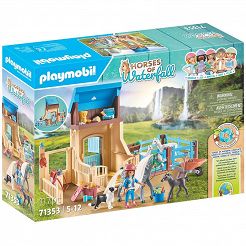 Playmobil Horse of Waterfall - Amelia i Whisper z boksem stajennym 71353
