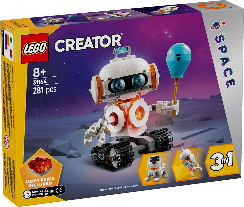 LEGO 31164 Creator 3w1 - Kosmiczny robot