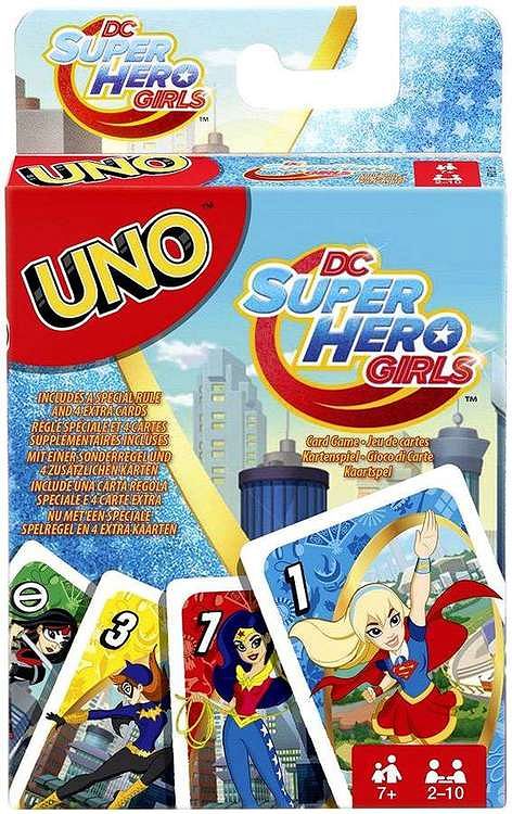 Gra UNO Super Hero Girls 