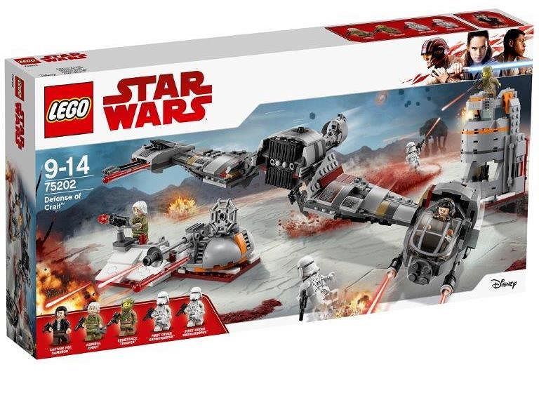 Lego Star Wars Obrona Crait 75202