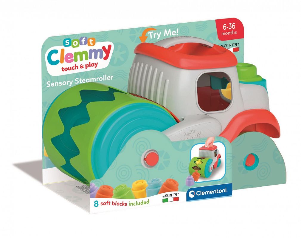 Clemmy walec sensoryczny Clementoni