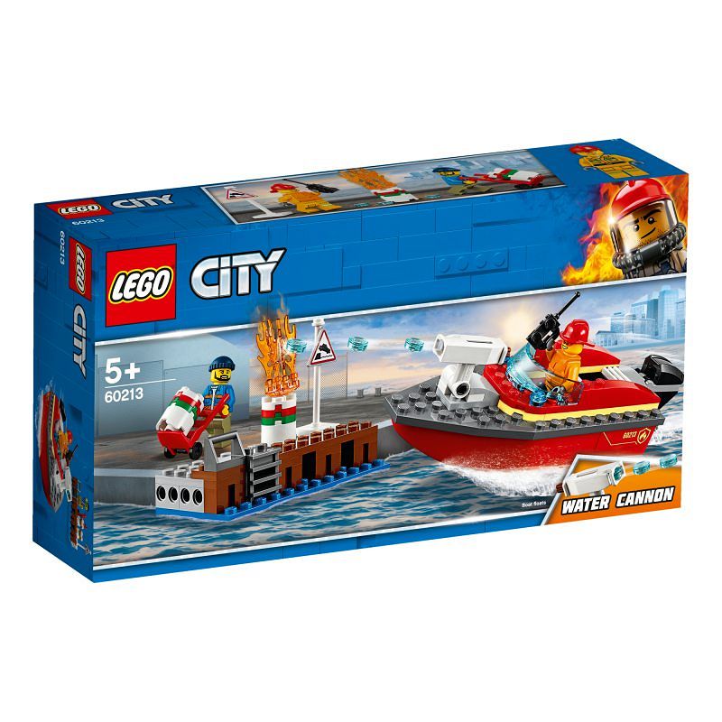 Lego City Pożar w Dokach 60213