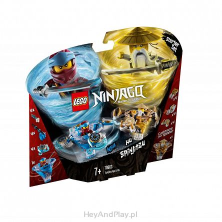 Lego Ninjago Spinjitzu Nya & Wu 70663