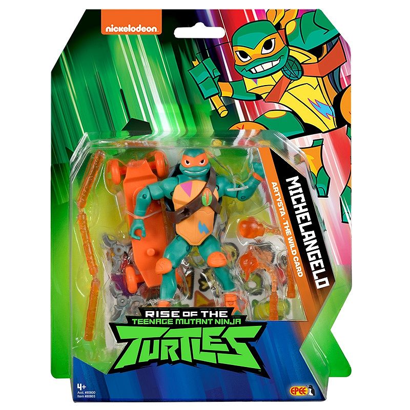 Wojownicze Żółwie Ninja Figurka Michelangelo 80803