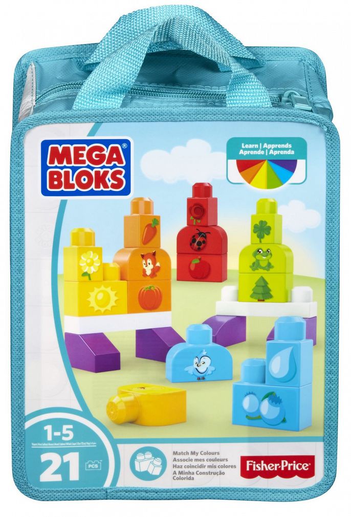 FISHER-Price Mega Bloks Kolorowa Układanka DXH33