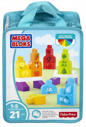 FISHER-Price Mega Bloks Kolorowa Układanka DXH33