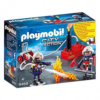 Playmobil - Strażacy Z Gaśnicą 9468