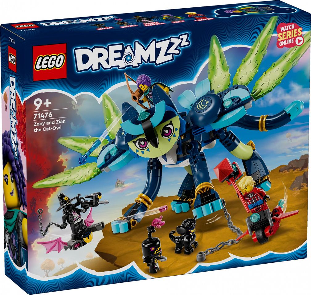 Lego Dreamzzz Zoey I Sowokot Zian 71476