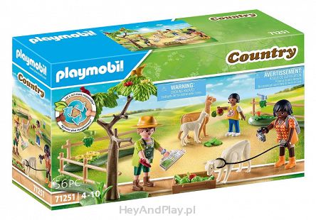 Playmobil Wędrówka Z Alpakami 71251