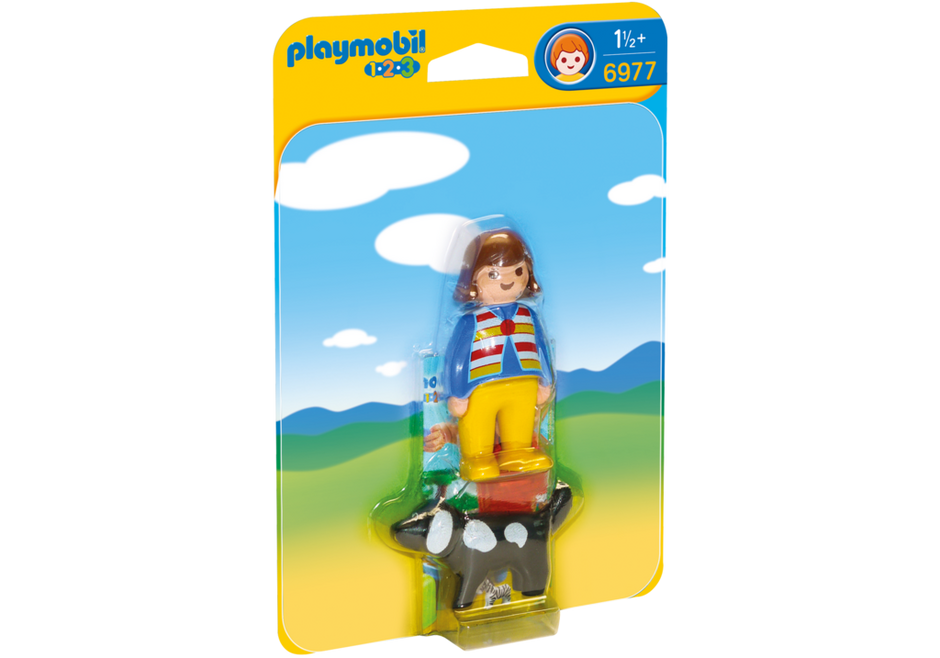 PLAYMOBIL Dziewczynka z psem 6977