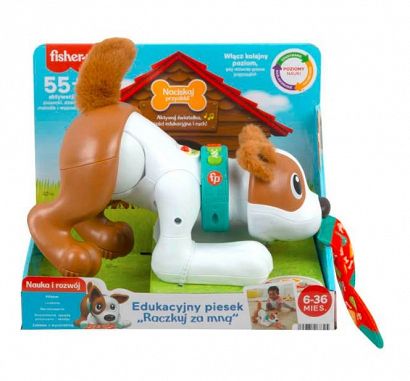 Fisher-Price Edukacyjny Piesek Raczkuj Za Mną HHH15