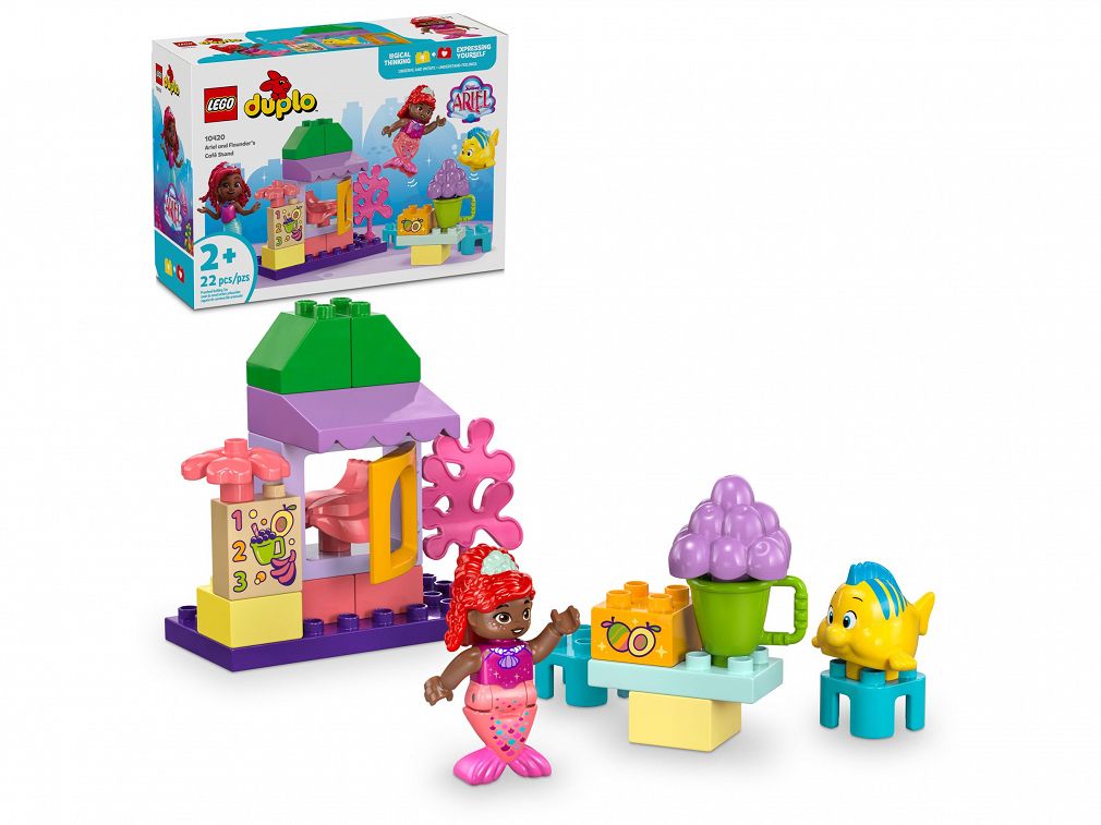 Lego Duplo - Stoisko Kawowe Arielki I Florka 10420