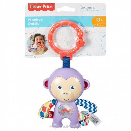Fisher-Price - Małpka z koralikami - zawieszka aktywizująca 