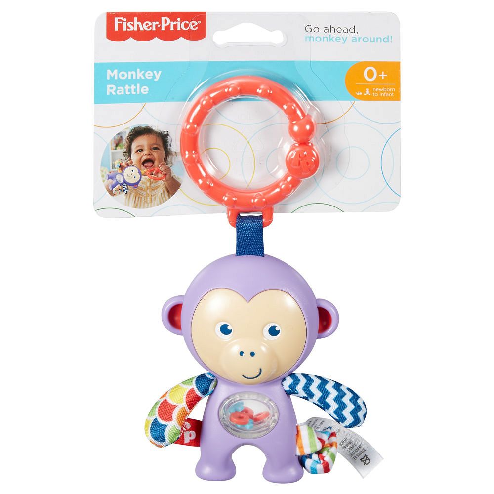 Fisher-Price - Małpka z koralikami - zawieszka aktywizująca 