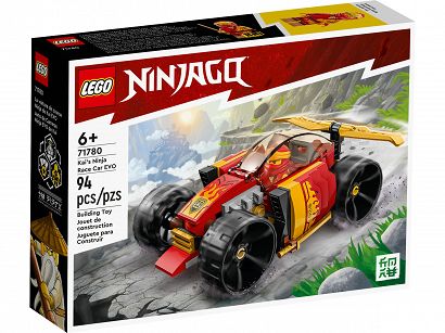 Lego Ninjago Samochód Wyścigowy Ninja Kaia EVO 71780