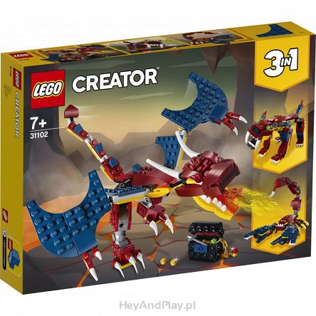 Lego Creator Smok Ognia 31102