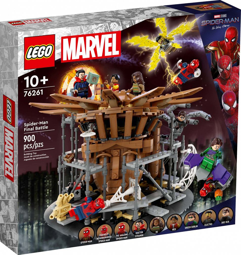 Lego Marvel Ostateczne Starcie Spider-Mana 76261