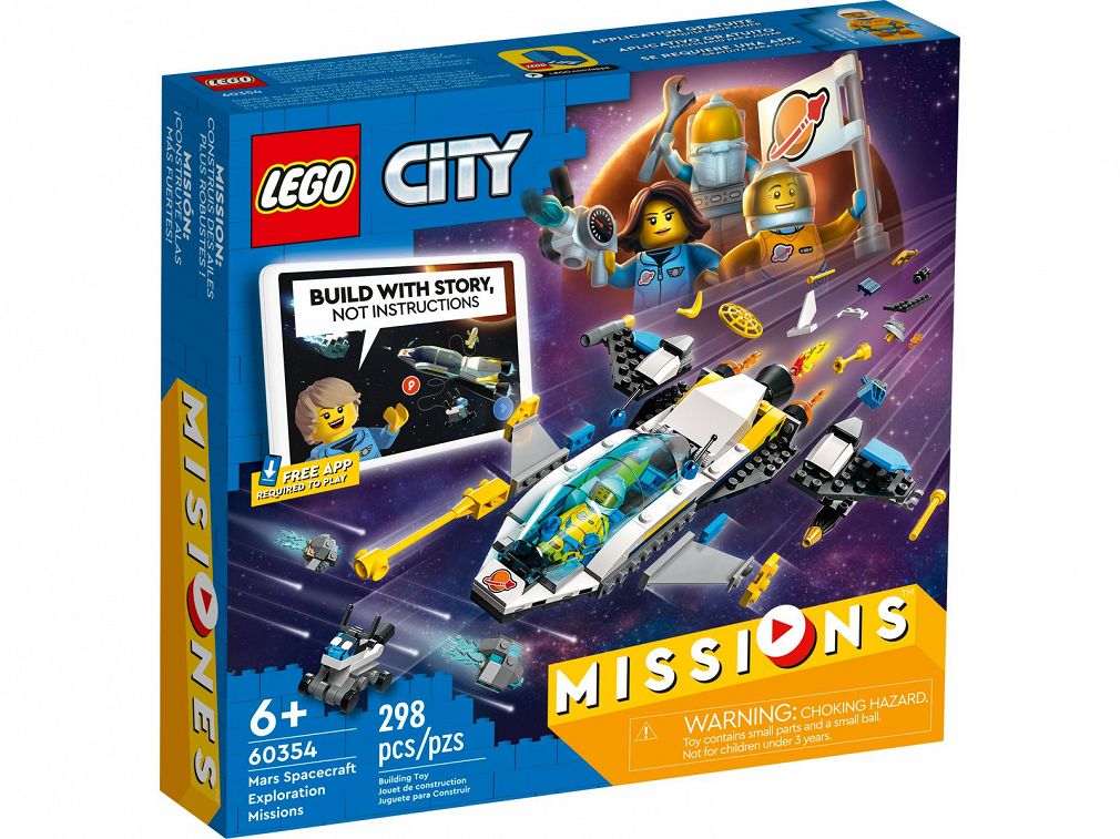 Lego City Wyprawy Badawcze Statkiem Marsjańskim 60354