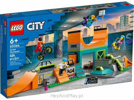 Lego City Uliczny Skatepark 60364