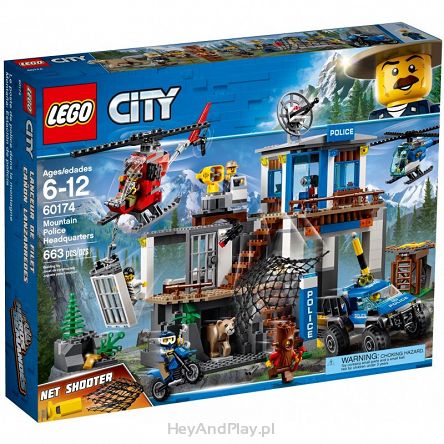 Lego City Górski Posterunek Policyjny 60174