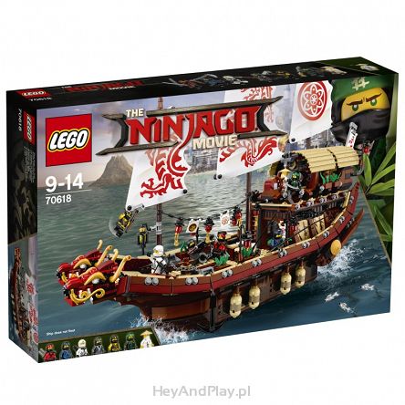 LEGO THE NINJAGO MOVIE Perła Przeznaczenia 70618