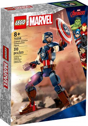 Lego Marvel Figurka Kapitana Ameryki 76258