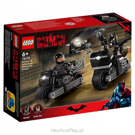 Lego Super Heroes Motocyklowy Pościg Batmana 76179