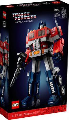 Lego Icons Optimus Prime 10302