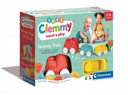 Clemmy Pociąg sensoryczny Clementoni