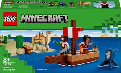 LEGO -Minecraft Rejs statkiem pirackim 21259