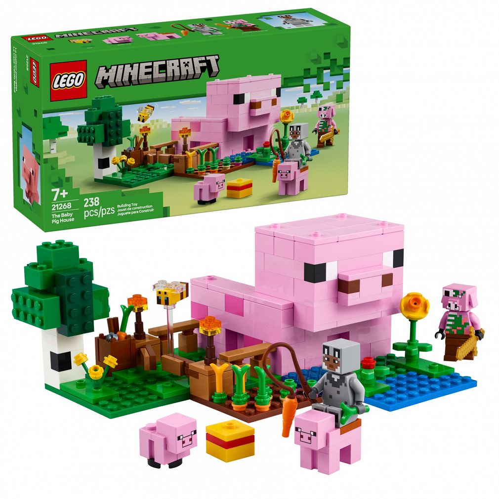 LEGO 21268 Minecraft - Dom prosiaczka