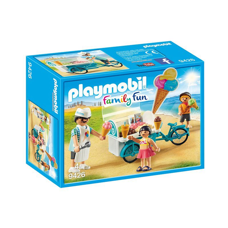 Playmobil Rower z Wózkiem z Lodami 9426