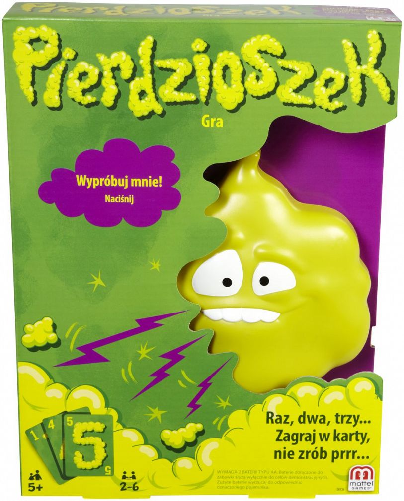 Gra Pierdzioszek Mattel 
