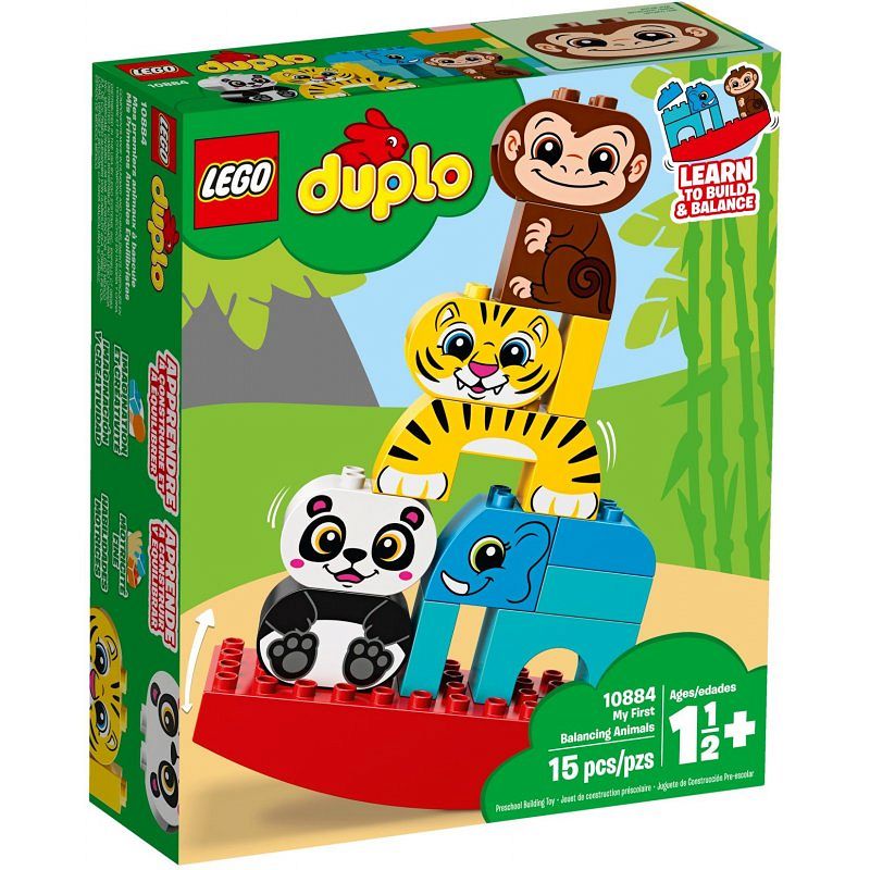 Lego Duplo Moje Pierwsze Zwierzątka na Równoważni 10884