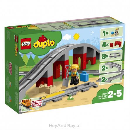 Lego Duplo Tory Kolejowe 10872