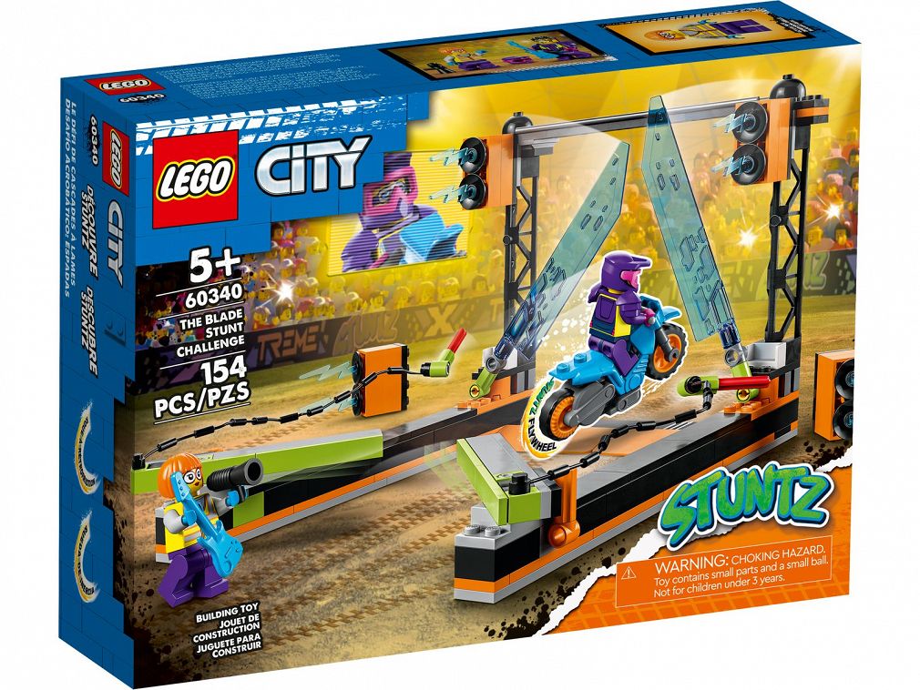 Lego City Wyzwanie Kaskaderskie: Ostrze 60340
